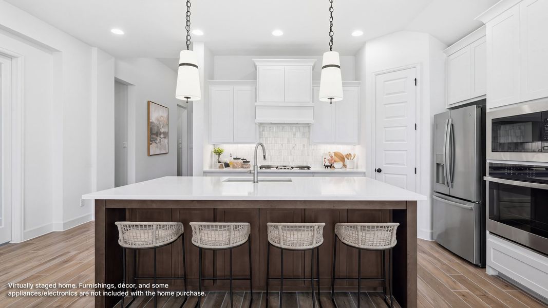 Furnished interior view inside a new home in Ramble, Celina (Image 5).