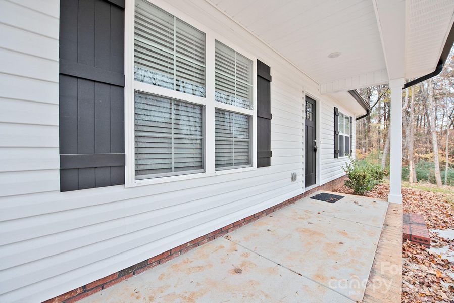 Exterior details and patio area of a home in , China Grove (Image 15).