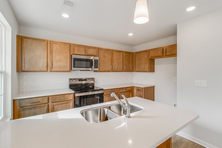 Furnished interior view inside a new home in Astoria, Columbia (Image 8).