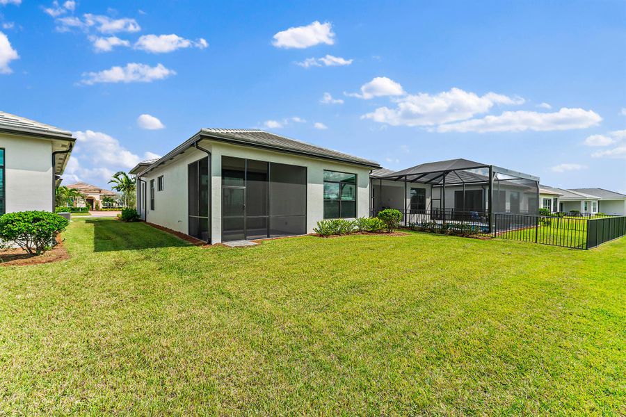 Exterior details and patio area of a home in , Port St. Lucie (Image 22). Exterior details and patio area of a home in , Port St. Lucie (Image 22).