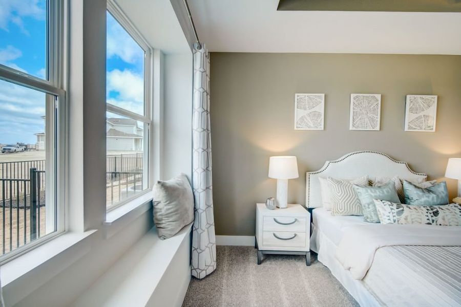 Furnished interior view inside a new home in Avery Centre, Round Rock (Image 20).