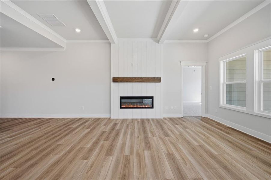 Spacious, unfurnished interior of a new home in Garland Meadows, Cartersville (Image 26). Spacious, unfurnished interior of a new home in Garland Meadows, Cartersville (Image 26).