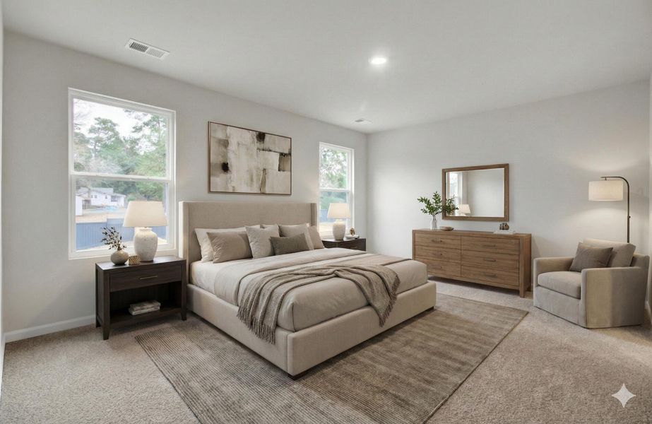 Furnished interior view inside a new home in , Ladson (Image 14). Furnished interior view inside a new home in , Ladson (Image 14).