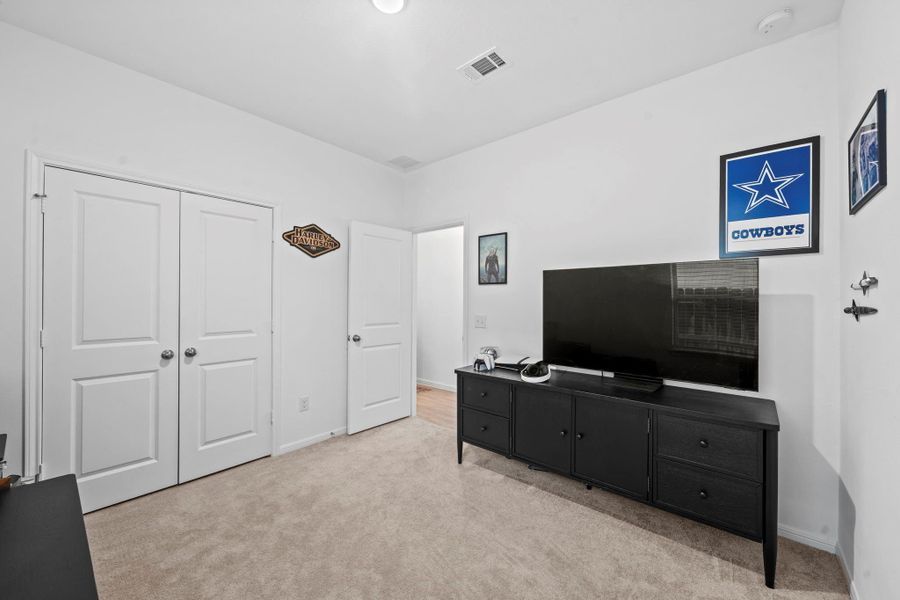 Different view of the second bedroom. Different view of the second bedroom.