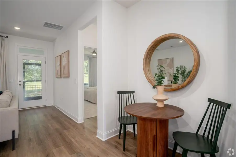 Furnished interior view inside a new home in , Cartersville (Image 28).