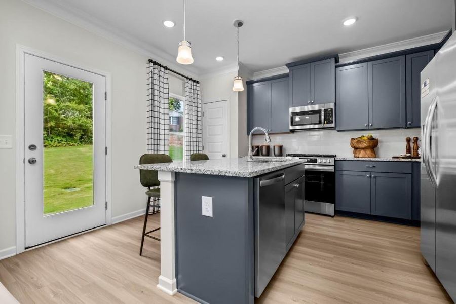 Furnished interior view inside a new home in Kingston Park, Kingston (Image 26).