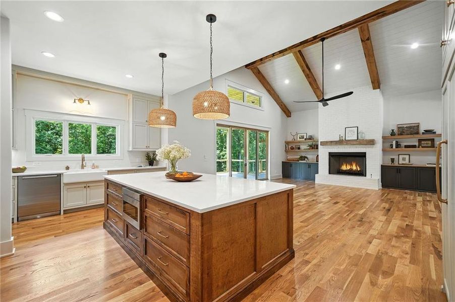 Furnished interior view inside a new home in , Canton (Image 17).