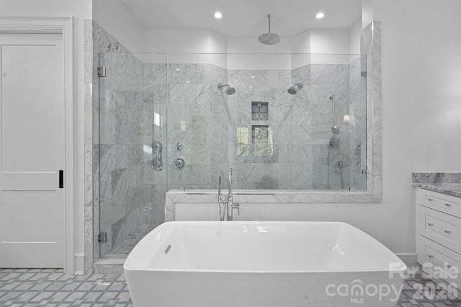 Furnished interior view inside a new home in , Clover (Image 13).