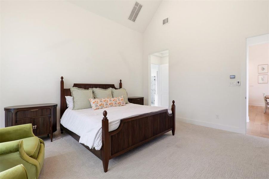 Furnished interior view inside a new home in The Homestead - 62', Rockwall (Image 17).