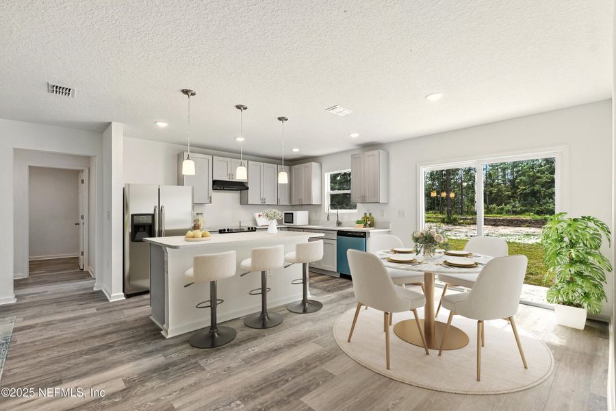 Furnished interior view inside a new home in , Hastings (Image 8). Furnished interior view inside a new home in , Hastings (Image 8).