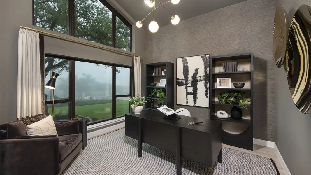 Representative furnished interior of a home built from the 3992A by Perry Homes in The Preserve at Elm Creek, New Braunfels (Image 4).