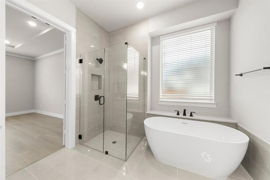 Furnished interior view inside a new home in Cambridge Estates - Harwood, Prosper (Image 14).