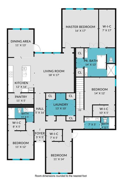 View of home floor plan