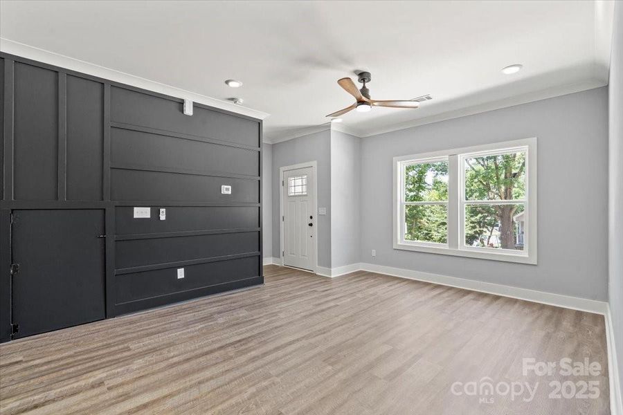 Spacious, unfurnished interior of a new home in , Albemarle (Image 15).