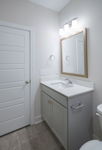 Representative furnished interior of a home built from the The Harper by Cothran Homes in Holly Ridge, Greenville (Image 13).