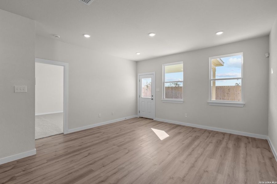 Spacious, unfurnished interior of a new home in Garden Grove, San Antonio (Image 35). Spacious, unfurnished interior of a new home in Garden Grove, San Antonio (Image 35).