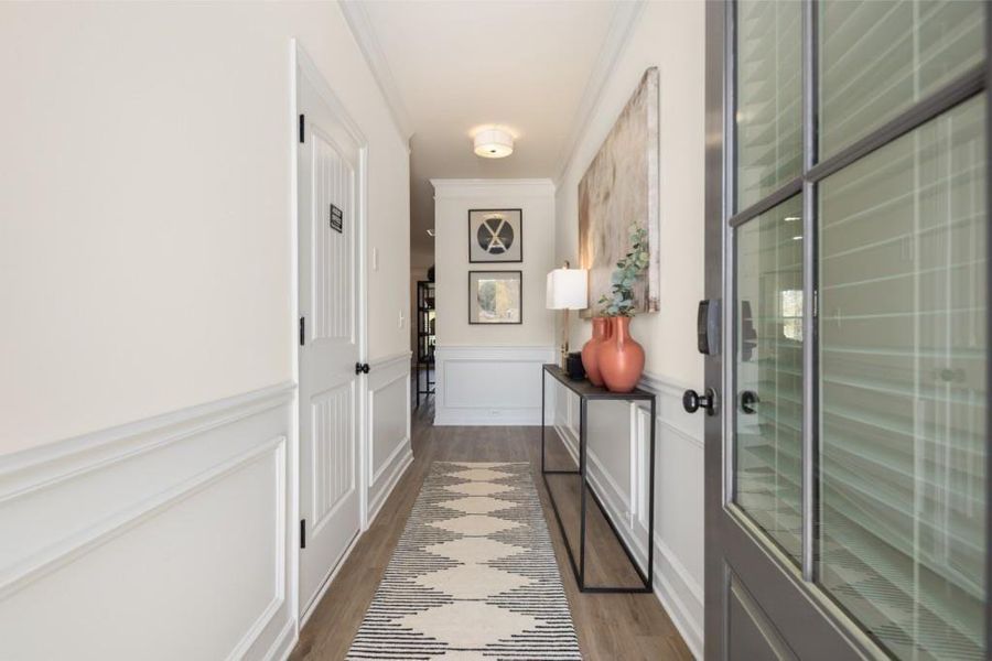 Furnished interior view inside a new home in Franklin Manor, Lawrenceville (Image 5).