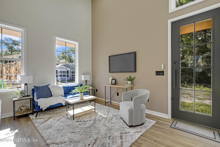 Furnished interior view inside a new home in , Jacksonville (Image 27).