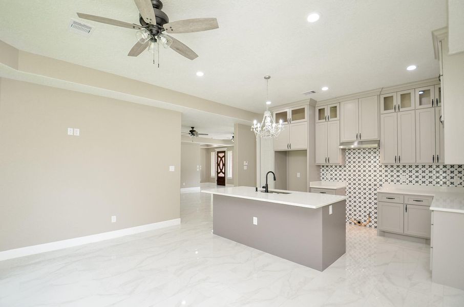 Furnished interior view inside a new home in , Plantersville (Image 5).