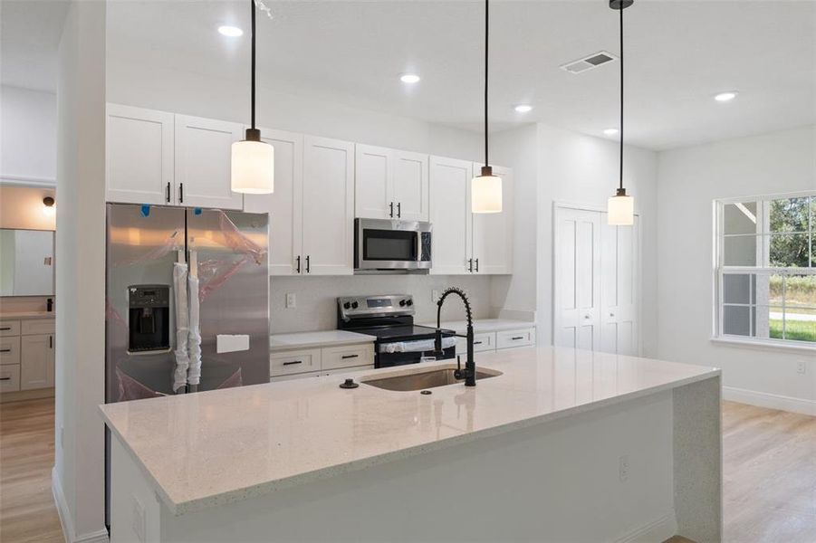 Furnished interior view inside a new home in , Ocala (Image 10). Furnished interior view inside a new home in , Ocala (Image 10).