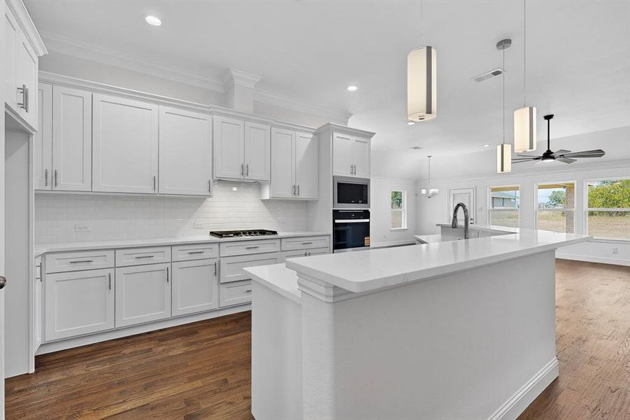 Furnished interior view inside a new home in , Ferris (Image 5).