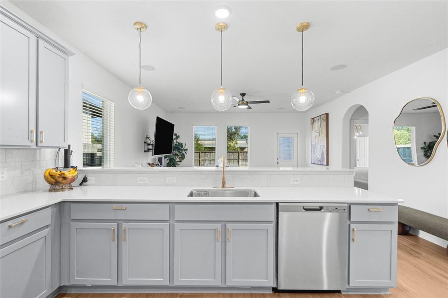 Furnished interior view inside a new home in , Santa Fe (Image 7). Furnished interior view inside a new home in , Santa Fe (Image 7).