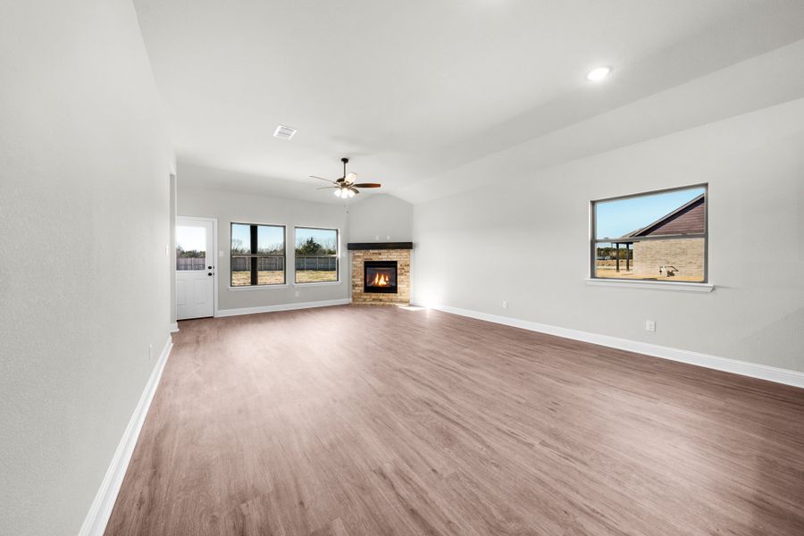 Spacious, unfurnished interior of a new home in Mallard Point, Greenville (Image 11). Spacious, unfurnished interior of a new home in Mallard Point, Greenville (Image 11).