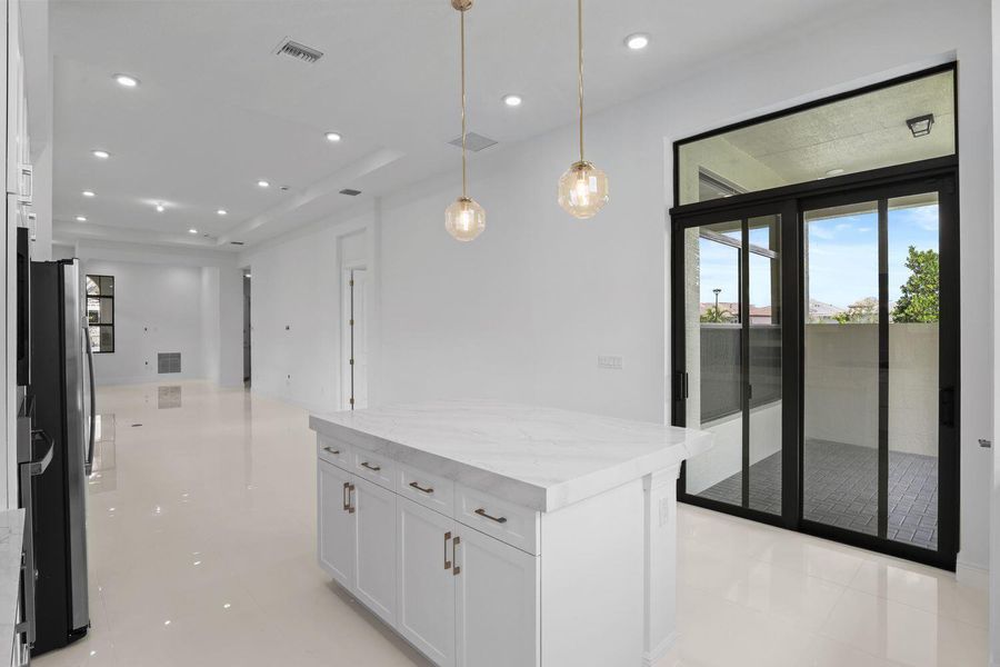 Furnished interior view inside a new home in Cresswind Palm Beach at Westlake, Westlake (Image 12).