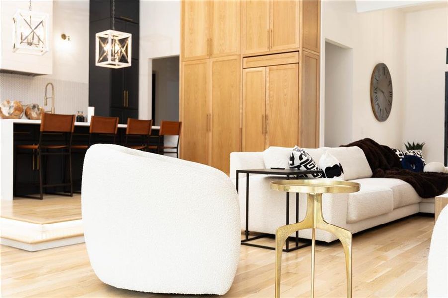 Furnished interior view inside a new home in , Stockbridge (Image 29).