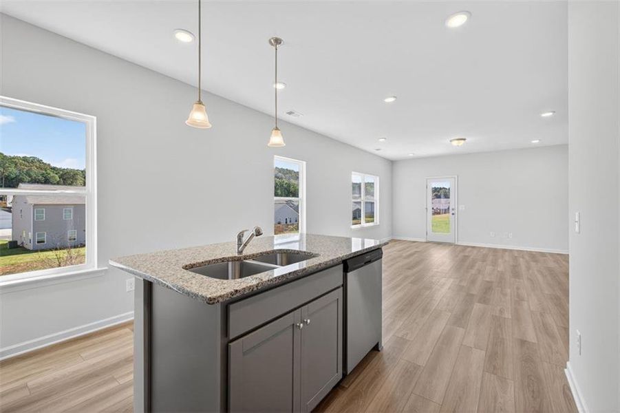 Furnished interior view inside a new home in Longbrooke, Rome (Image 7).