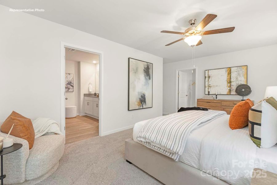 Furnished interior view inside a new home in Fergus Crossing, York (Image 16).