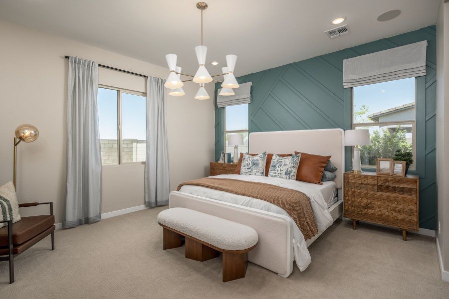 Representative furnished interior of a home built from the Pastora by Risewell Homes in Wildera, San Tan Valley (Image 9).