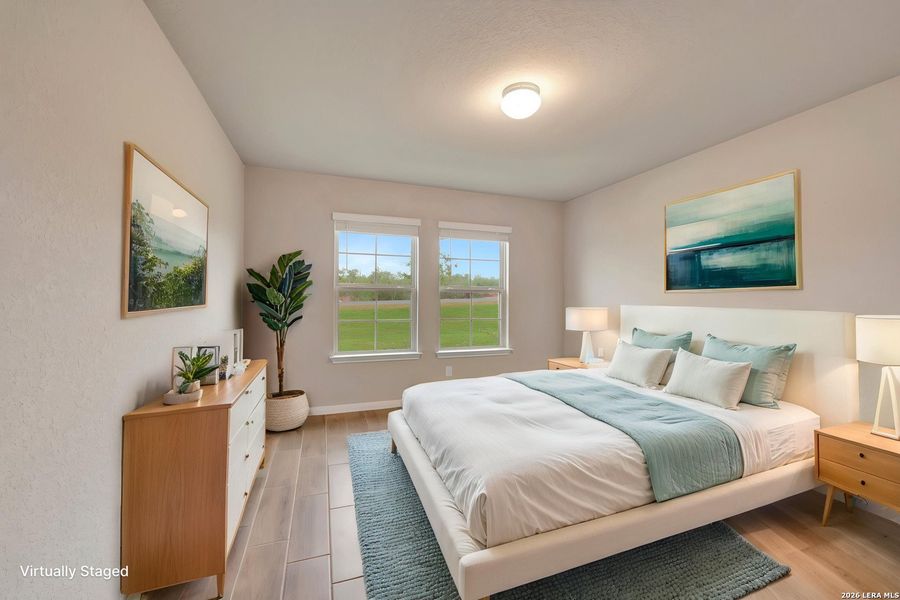 Furnished interior view inside a new home in Chaparral Ranch, Floresville (Image 10). Furnished interior view inside a new home in Chaparral Ranch, Floresville (Image 10).