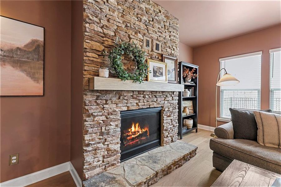 Furnished interior view inside a new home in , Hoschton (Image 28). Furnished interior view inside a new home in , Hoschton (Image 28).