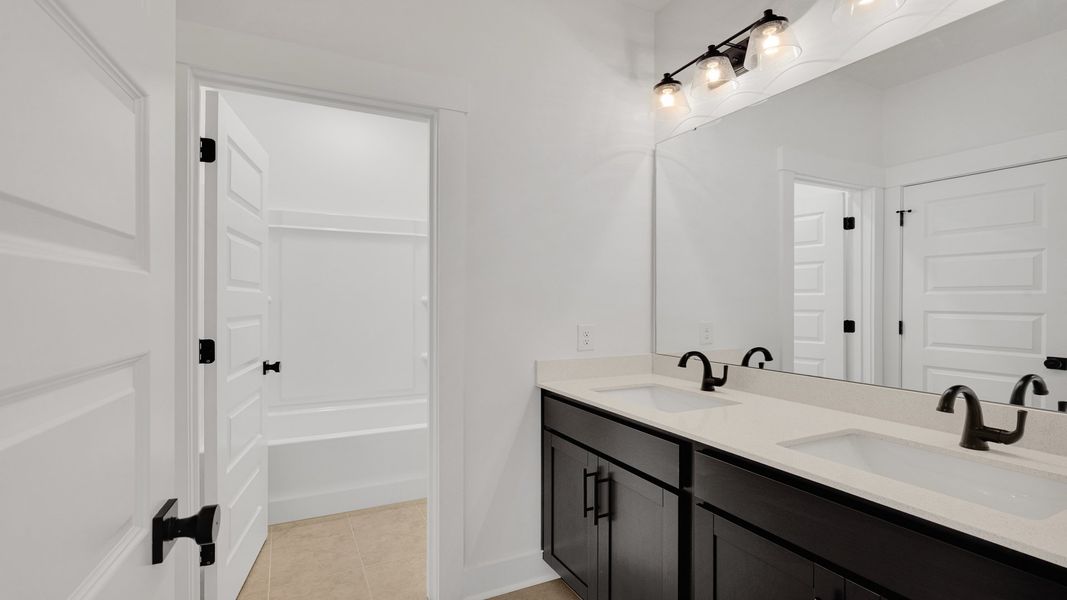 Representative furnished interior of a home built from the Keeneland II by DRB Homes in The Oaks, Mount Pleasant (Image 5). Representative furnished interior of a home built from the Keeneland II by DRB Homes in The Oaks, Mount Pleasant (Image 5).