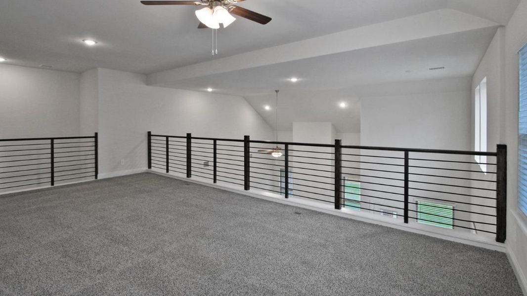 Spacious, unfurnished interior of a new home in The Landing at Hidden Lakes, McKinney (Image 17).
