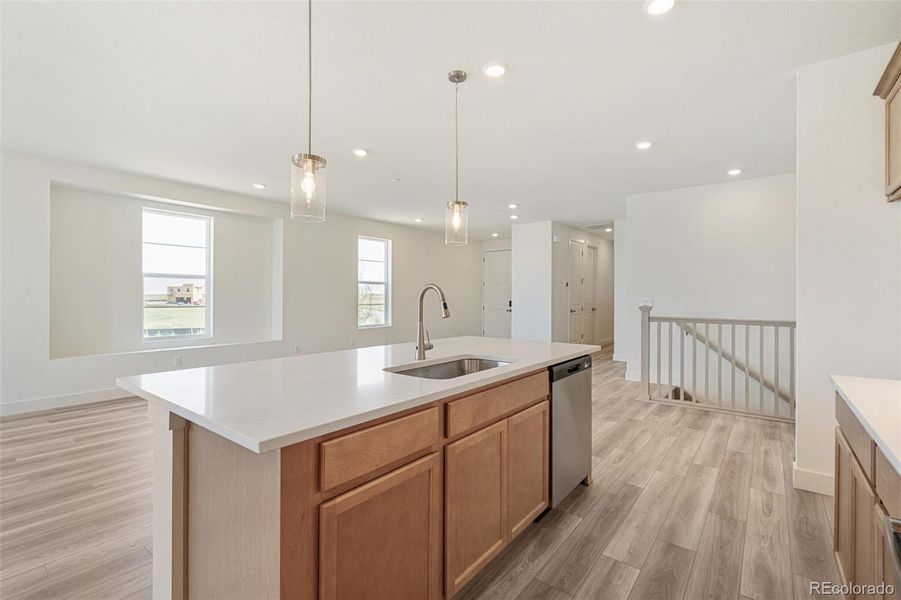 Furnished interior view inside a new home in Legato, Commerce City (Image 3).