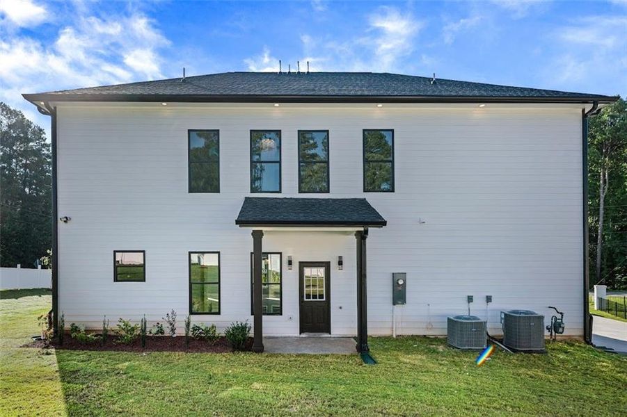Exterior details and patio area of a home in , Grayson (Image 28).