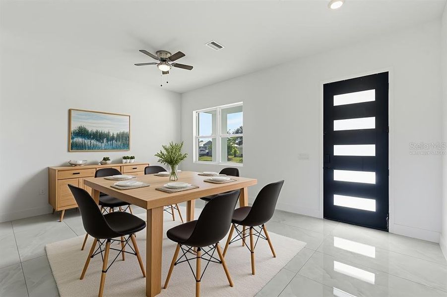 Furnished interior view inside a new home in , Port Charlotte (Image 5).
