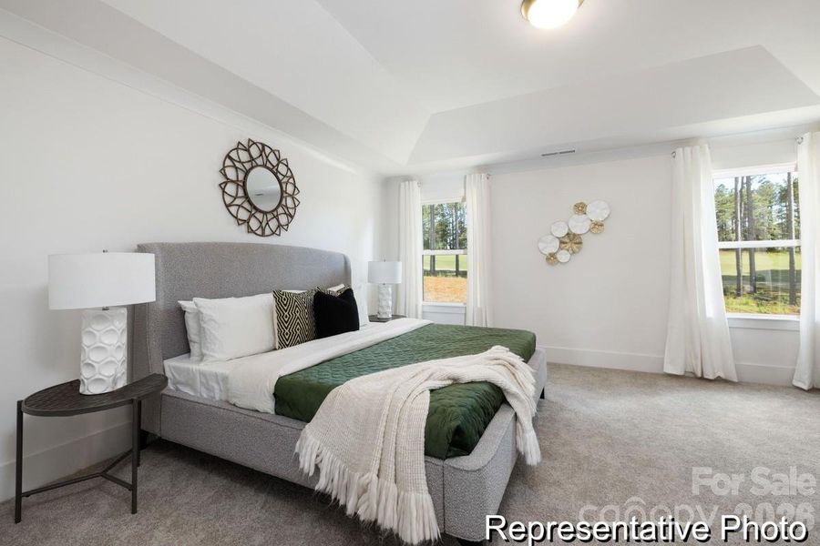 Furnished interior view inside a new home in Whispering Hills, Locust (Image 22).