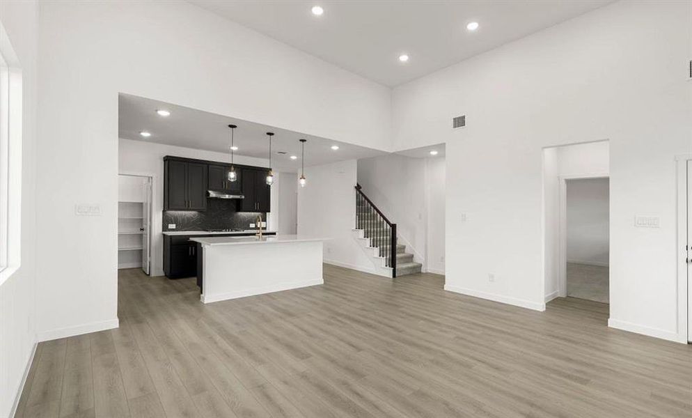 Open Kitchen-Dining Room Representative Photo