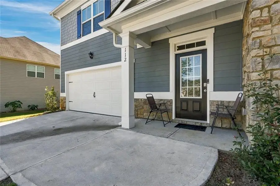 Exterior details and patio area of a home in , Braselton (Image 3). Exterior details and patio area of a home in , Braselton (Image 3).