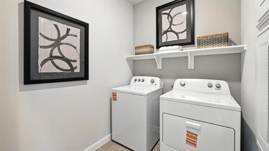 Furnished interior view inside a new home in Vista Park, Decatur (Image 15).