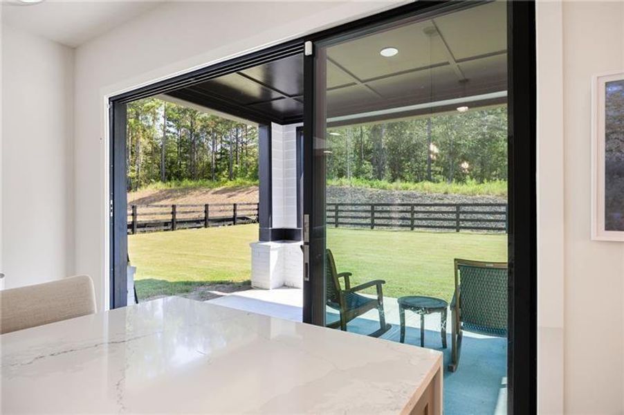 Exterior details and patio area of a home in , Woodstock (Image 27).