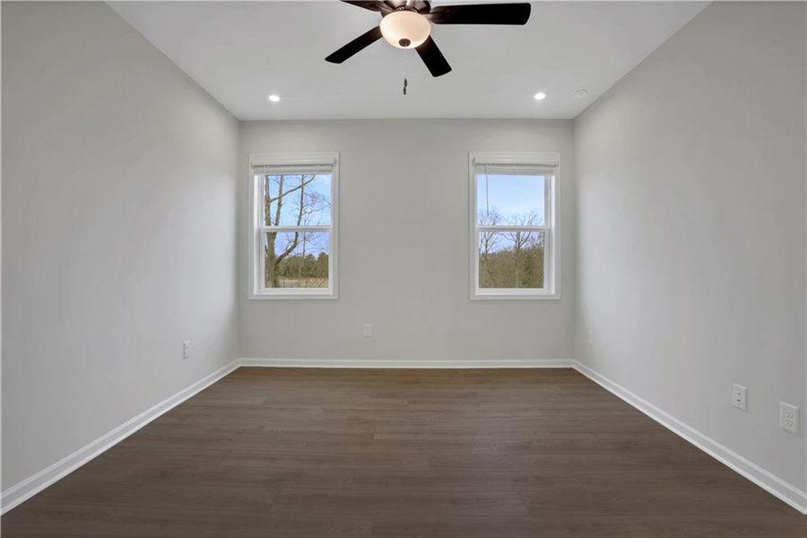 Spacious, unfurnished interior of a new home in Towne Village at Suwanee Dam, Sugar Hill (Image 30). Spacious, unfurnished interior of a new home in Towne Village at Suwanee Dam, Sugar Hill (Image 30).