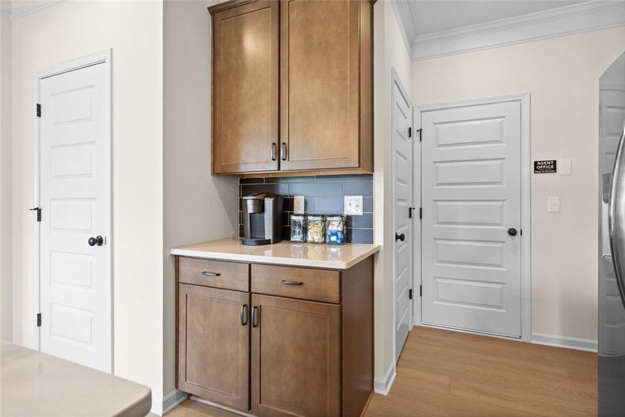 Furnished interior view inside a new home in Glen at Cave Springs, Douglasville (Image 16).