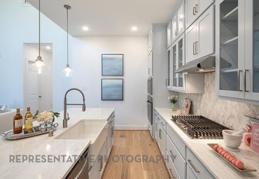 Furnished interior view inside a new home in Bridgeland Central: The Villas, Cypress (Image 16). Furnished interior view inside a new home in Bridgeland Central: The Villas, Cypress (Image 16).