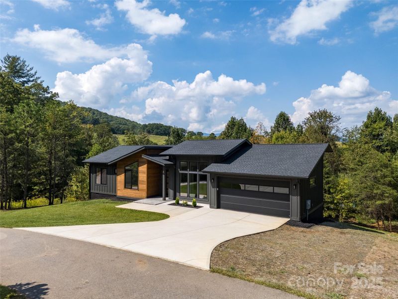 front of the house front of the house