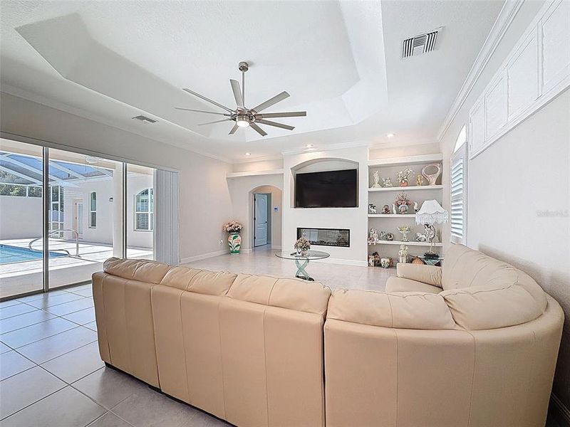 Furnished interior view inside a new home in , Spring Hill (Image 43).