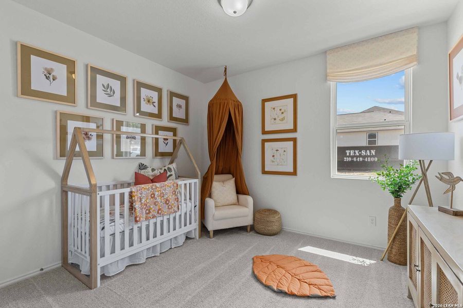 Furnished interior view inside a new home in Royal Crest, San Antonio (Image 28).